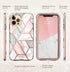 i-Blason Cosmo Series Case for iPhone 12 Pro Max 6.7 inch (2020 Release), Slim Full-Body Stylish Protective Case with Built-in Screen Protector (M...