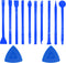 12 Pieces Carbon Fiber Plastic Scraper Scratch Free Plastic Scraper Multi-Purpose Scraper Non-Scratch Pen-Shaped Cleaning Tool Easy for Cleaning S...