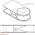Drinking Cup Holder Clip - Home Office Table Desk Side Huge Water Beverage Soda Coffee Mug Holder for Potted Plant, Headphones, USB Cable, Pen Sto...