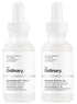 The Ordinary Facial Treatment: Hyaluronic Acid with 2% + B5 (30ml) and The Ordinary Niacinamide 10% + Zinc 1% (30ml) Bundle Face Care Set...