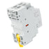 Baomain Manual Household AC Contactor 50A 110V AC Coils 2 Pole 50/60Hz Modular Contactor Circuit Control 35mm DIN Rail (HC1-50M/20_2NO_2P)...