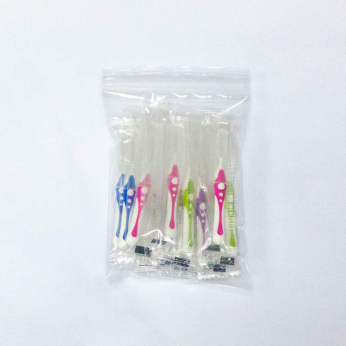 16pcs XL Size Orthodontic Interdental Brush, 4 Handle Colors, Clean Between Teeth and Braces, Flexible Handle and Durable Wire, Easy to Use and No...