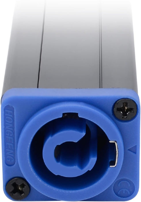 GELRHONR ZAC3MM-1 AC Powercon Coupler,LED Power Connector, Beam Light Power Adapter, Stage Lighting Power Extension Connector - Blue 20A(1 Pack)...
