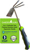 Garden Guru Hand Cultivator Rake Hoe Tiller Tool - Stainless Steel for Ultimate Strength - Rust Resistant - Ergonomic Handle - Great for Gardening...