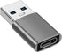 USB to USB C Adapter, USB C Female to USB 3.1 Male Adapter, USB Type C to USB A Adapter Compatible with iPhone 11 12 13 14 Pro Max, Samsung Galaxy...