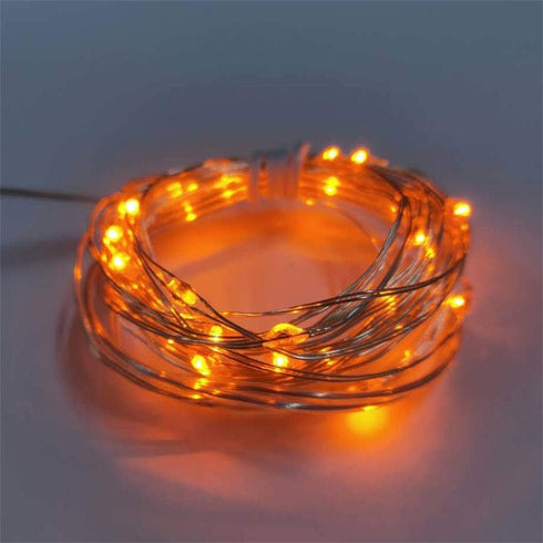 4 Pack Battery Operated Dewdrop Led Lights,Indoor Mini Fairy Lights With Timer Function,For Wedding Home Parties Christmas Holiday Decoration,6 Ho...