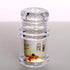 Acrylic Condiment Salt Pepper Chili Powder Shaker Cruet Bottle Seasoing Spices Pot Jar with nine-hole cover, Gold&Clear,?5xH9.4cm,75ml, YTBH-0819...