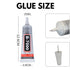 B-7000 Clear Glue for Rhinestones Crafts, Clothes Shoes Fabric, B7000 High Viscosity Glues for Cell Phone Screen Repair Jewelry Stone Metal Nail A...
