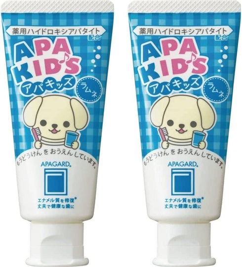 Apa-Kids toothpaste 60g | the first nanohydroxyapatite remineralizing toothpaste for kids (set of 2) .pack...