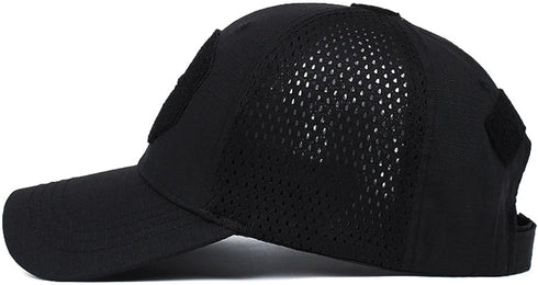 Skull Mesh Baseball Cap Men Tactical Breath Army Cap Trucker Cap Outdoor Hiking Hats...