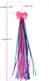 Kids' Bicycle Bike Bowknot Streamers Scooter Handlebar Tassel Streamers for Boys Girls Blue Purple...