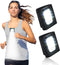 GOANDO Running Lights 2 Pack Safety Jogging LED Light for Runners and Joggers High Visibility Reflective Running Gear with USB Charging Line and S...