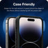 Premium Matte Screen Protectors With Camera Lens Protection For iPhones | 9H Hardness, Ultra Resistant, Bubble Free, Tempered Glass - 2 Pack (IPho...