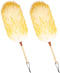 Lambs Wool Duster 20 Inch Handheld Wooden Wool Duster for Cleaning Window Blinds Computer Furniture (2PCS)...