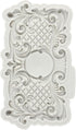 Baroque Silicone Cake Fondant Molds 3D Sculpted Scroll Border Lace Molds Relief Curlicues Candy Chocolate Molds For Cake Decorating Cupcake Topper...
