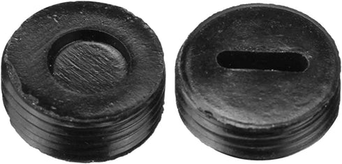 20 Pcs Black Male Thread 16mm OD Diameter Carbon Brush Holder Caps to Replacement Parts For Power Tools ?16mm?...