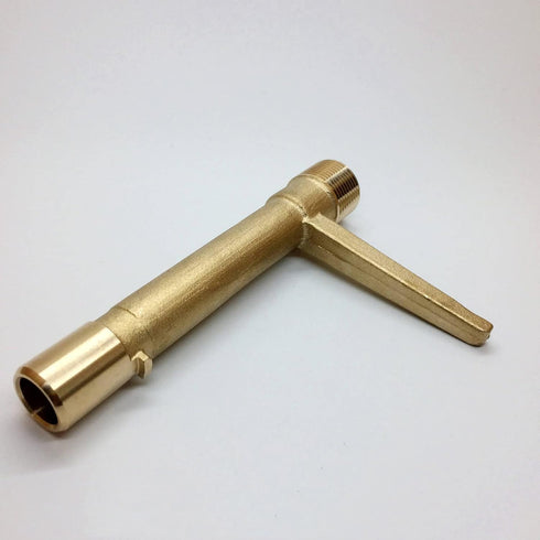 3/4 Inch Brass Quick Coupler Valve Key Garden Hose Underground Irrigation Tool Heavy Duty Sprinkler Key DN20 3/4" (3/4 Inch Key)...