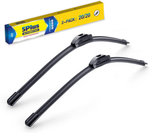 20"-2 Pack Windshield Wiper Blades Replacement For Ford F150 F250 F350 F450 F550 2008-1999 Expedition 2006-1999 Explorer 2010-2005 Mustang 2004-19...