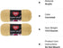 Bulk Buy: Red Heart Super Saver (2-Pack) (Cornmeal, 7 oz Each Skein)......