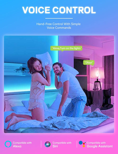 Smart Light Bulbs 4Pack with Remote, A19 E26 800LM LED Color Changing Light Bulb, WiFi & Bluetooth 5.0, Warm to Cool White, Dimmable, RGB Smart Ho...