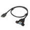 cablecc USB 3.1 Front Panel Header to USB 3.0 Type-A Female Extension Cable 50cm Panel Mount Type...