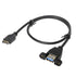 cablecc USB 3.1 Front Panel Header to USB 3.0 Type-A Female Extension Cable 50cm Panel Mount Type...