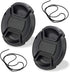 72mm Snap-on Lens Cap for Fuji XF16-80mm f/4 R OIS WR Lens for Fujifilm X-T4 X-T3 Camera, 72mm Center Pinch Lens Cap for NIKKOR Z 24-70mm f/4 S Le...
