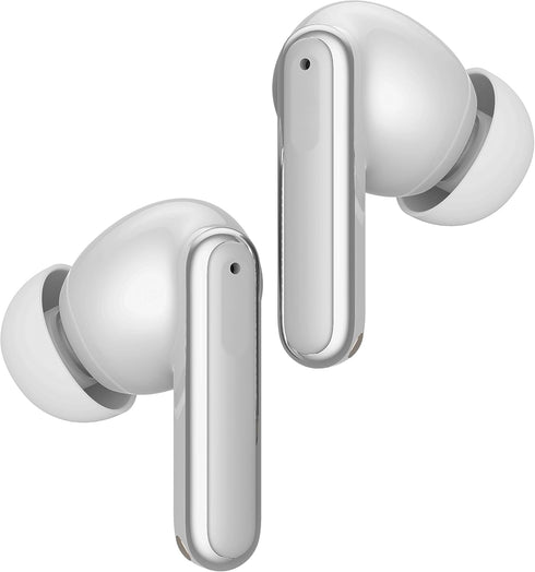 Active Noise Cancelling Earbuds Bluetooth with Qi Wireless Charge Enabled with Hall Switch, ANC + ENC Wireless Earbuds with Mics with A Canvas Tra...