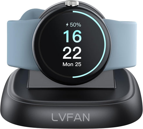 LVFAN Charger for Fitbit Versa 4 / Fitbit Sense 2 / Pixel Watch 2, Charger Replacement Charging Cable Accessories, Charger Dock Stand for Google P...