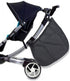 2 Pack Universal Side Sling Stroller Mesh Cargo Net and Organizer, Extra Stroller Storage Space, Non-Slip and Adjustable Straps...