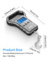 Fish Scale, Meilen 110lb/50kg Luggage Scale Hanging Scale Fishing Scale with Backlit LCD Display, Luggage Scales for Suitcase with Large Handle, D...