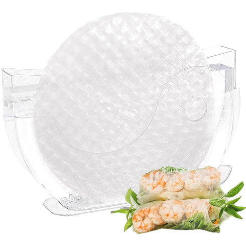 Rice Paper Water Bowl Holder,Summer Roll Water Bowl Rice Paper Wrappers for Spring Rolls 10.62" One Pack(Rice Paper Not Included)...