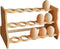 Wooden Egg Holder Countertop Egg Holder For Fresh Eggs,Bamboo Egg Tray For Fresh Eggs, Easter Egg Decoration And Rustic Kitchen Organizer, Set Of ...