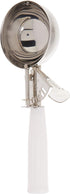 Winco ICD-6 No.6 Ice Cream Disher with Plastic Handle, White...