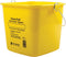 San Jamar Kleen-Pail® Plastic Cleaning Bucket 6 Quarts Yellow...