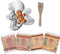 Edora Gingerbread Spices, Christmas Cookie Baking Kit Includes Stollen, Spekulatius, Gingerbread Cookie Cutters, Bundled with Stir Spoon...