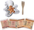 Edora Gingerbread Spices, Christmas Cookie Baking Kit Includes Stollen, Spekulatius, Gingerbread Cookie Cutters, Bundled with Stir Spoon...
