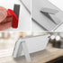 Ultra-Thin Cell Phone Holder, Adjustable Mini Alloy Phone Kickstand Portable Foldable Phone Stand Adjustable Angle for Mobile Phone Tablet Univers...