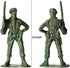 PROLOSO Toy Soliders Green Army Men Action Figures Plastic Army Men Sets Military Toys Various Poses Bulk Pack of 144...