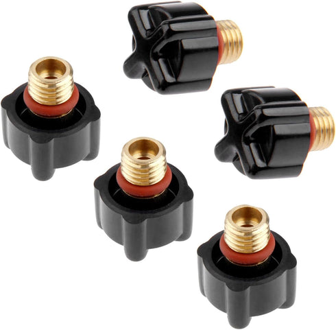 Mtsooning 5PCS 41V33 TIG Short Gasket Insulator Back Cap Consumables Replacement for TIG Welding Torch DB PTA WP 9 20 25 Series...