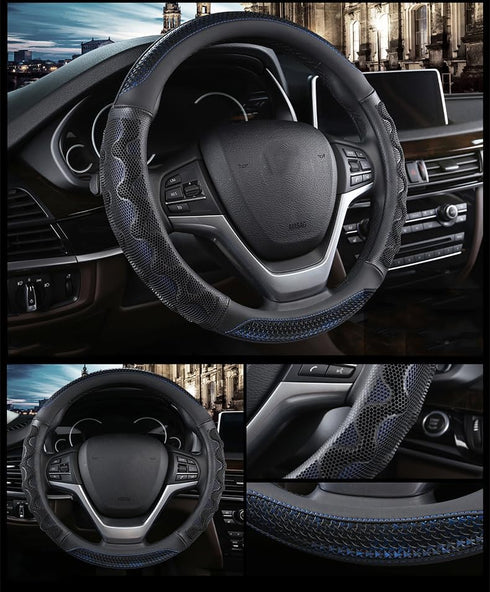 Car Steering Wheel Cover for Toyota Tacoma 2012-2024 4Runner 2010-2024 Tundra 2000-2024 Sequoia 2014-2023 2/4 Door SR5 Trail Limited Platinum TRD ...