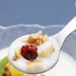 6 Pcs Stainless Steel Short Handle Thickened Small Round Spoons For Honey Candy Coffee Tea Salt Jam and Mustard - Ice Cream Dessert Spoon (D Silve...