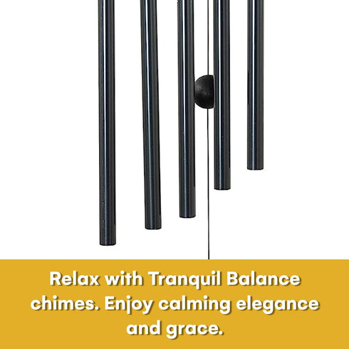 VP Home 28" H Tranquil Balance Wind Chimes for Outside Unique Balance Tranquil Windchimes Outdoor Decorations Garden Decor Tranquil Gift for Women...