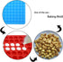 468-Cavity Mini Round Silicone Molds,Chocolate Drops Mold | Small Dog Treat maker |Semi Sphere Gummy Candy Molds,For Jelly, Candy, Gummy, Wax Melt...