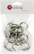 24-Pack 2 Inch S Shaped Hanging Hooks, Heavy-Duty Genuine Solid Polished Stainless Steel,for Jewelry, Key Ring,Kitchen Spoon Pot Multiple uses...