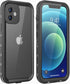 Design for iPhone 12 Waterproof Case, Full Body Shockproof Case for iPhone 12 Case with Screen Protector, Dust Proof Phone Case Cover for iPhone 1...