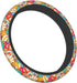 Bohemia Flowers Car Steering Wheel Cover for Womens Girls Mens 15 Inches Anti-Slip Universal Truck Vans SUV Auto Protector Accessories...