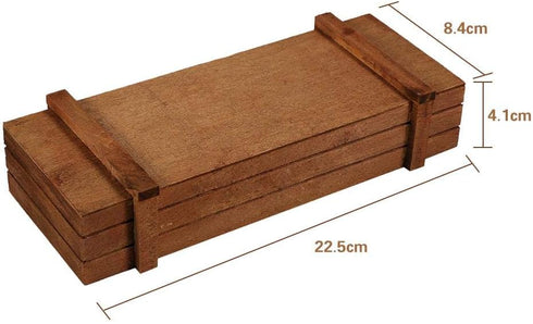 Mumusuki Wooden Succulent Planter Box Pot Holder Flower Home Garden Patio Lawn Rectangle Storage Box Indoor Outdoor...