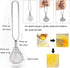 Stainless Steel Spring Coil Whisk Wire Whip Cream Egg Beater Gravy Cream Hand Mixer Kitchen Tool Accessories For Mixing, Blending, Beating, Stirri...