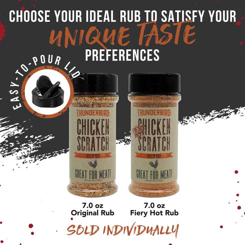 Lane's Thunderbird Chicken Seasoning Scratch, All-Natural Chicken Wings Seasonings and Spices for Cooking, Gluten-Free Chicken Rub Spice, No MSG, ...